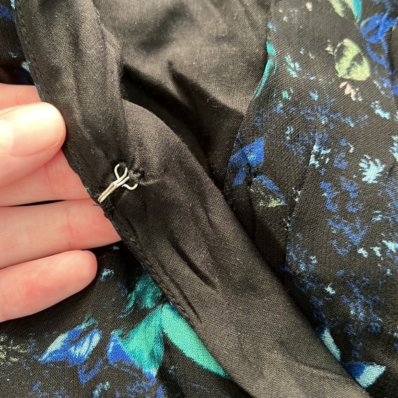 Anthropologie ruched floral mini dress - Picture 8 of 10